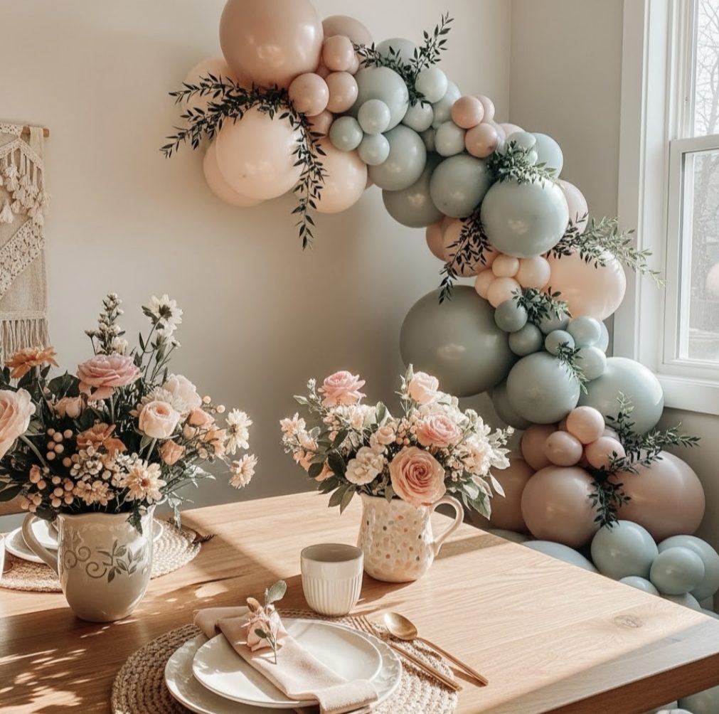 A Simple Mother’s Day Balloon Display That Feels Thoughtful (Not Overdone)